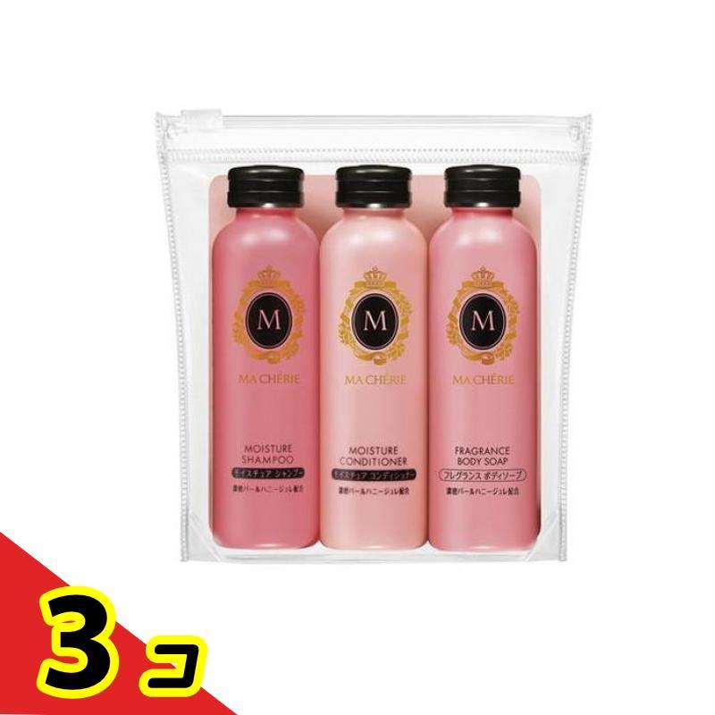 マシェリ トラベルセットEX(シャンプー +コンディショナー+ボディ