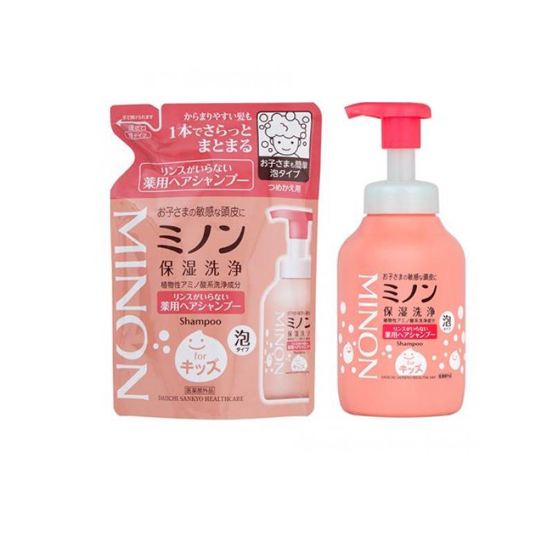 MINON ミノン リンスがいらない薬用ヘアシャンプーforキッズ 泡タイプ