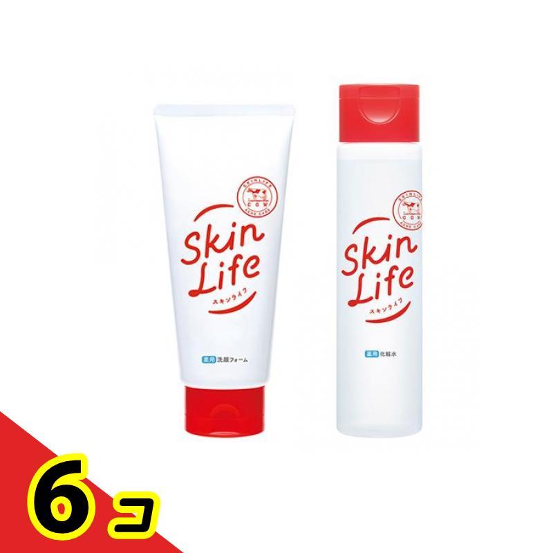【新品未開封】スキンライフ化粧水 ６本セット Skin Life（スキンライフ） 薬用 洗顔フォーム 130g &化粧水 180mL 6個