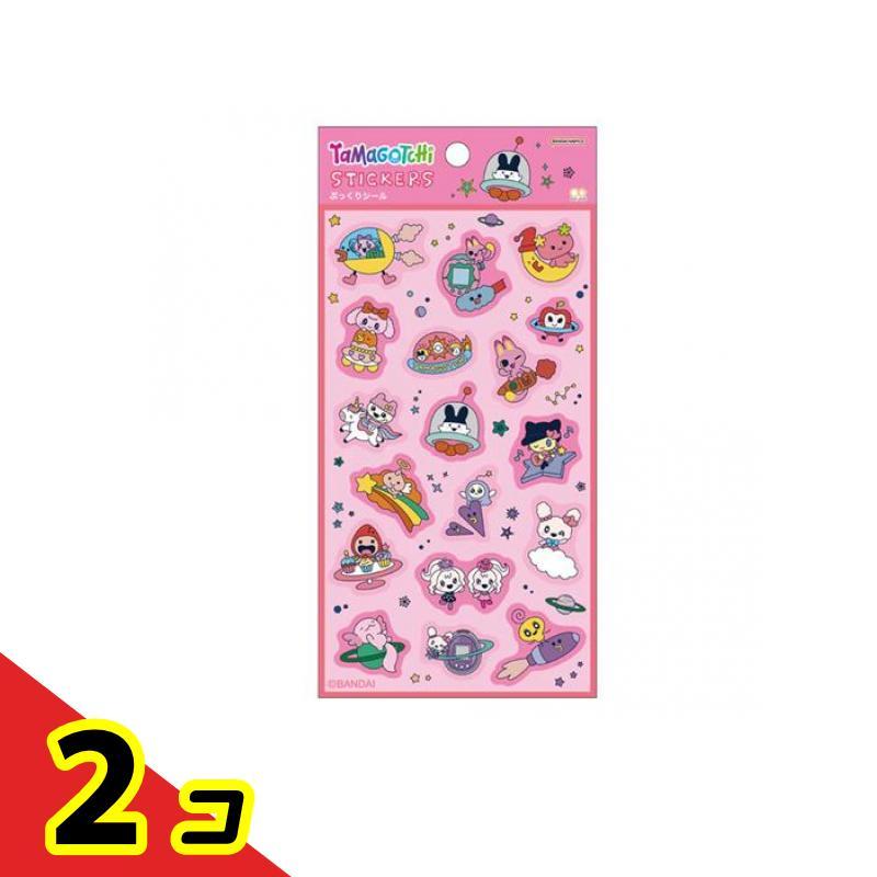 たまごっち たまごっちステッカー ぷっくりシール ピンク 1シート入 2