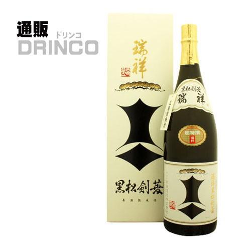 日本酒 黒松 剣菱 瑞祥 純米 大古酒 1.8L 1 本 : 通販ドリンコ - 通販 
