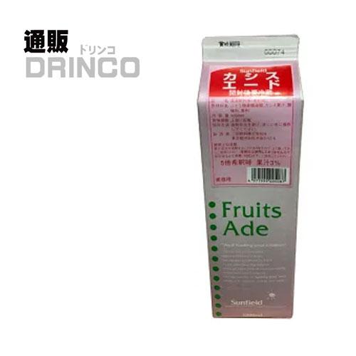 シロップ 割り材 カシス エード 1000ml 紙パック 1本 三田飲料 : 通販