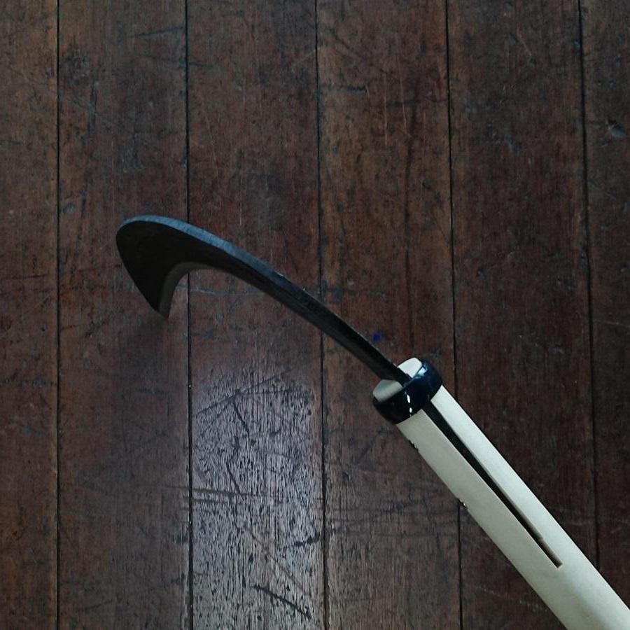 手打 鋼付造林鎌 太さ30mm×1500mm柄付 頭のサイズ約 270mm 4丁在庫