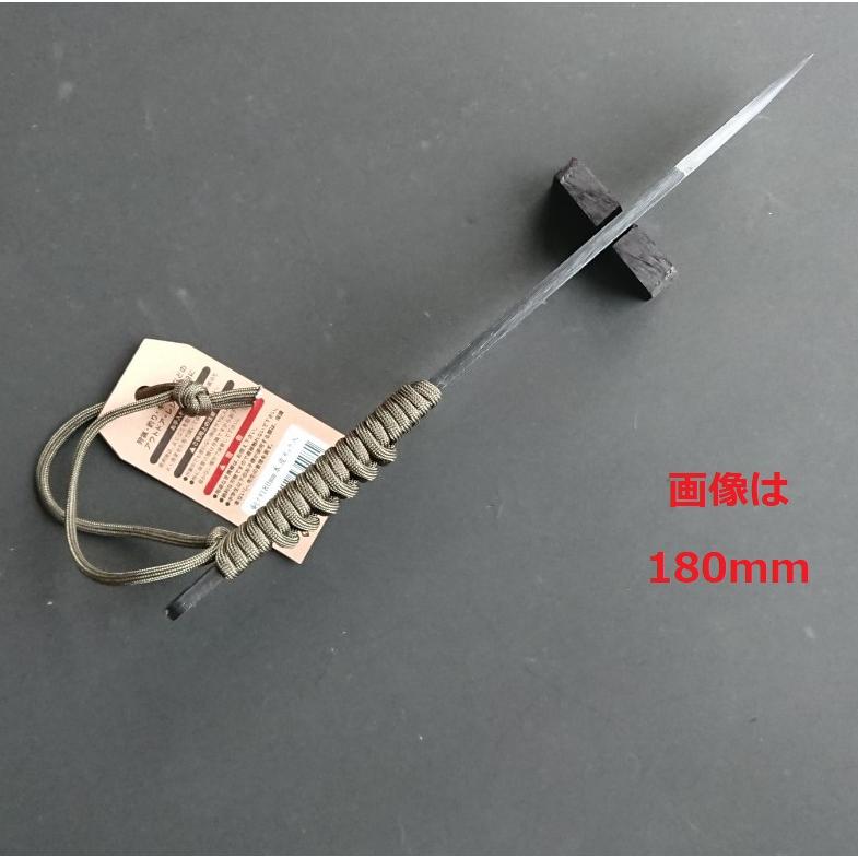 秀存昭三作 青紙鋼 剣ナタ(狩猟刀) 諸刃(両刃) 特製本皮ケース 秀存昭三作 青紙鋼 剣ナタ(狩猟刀) 諸刃(両刃) 特製本皮ケース
