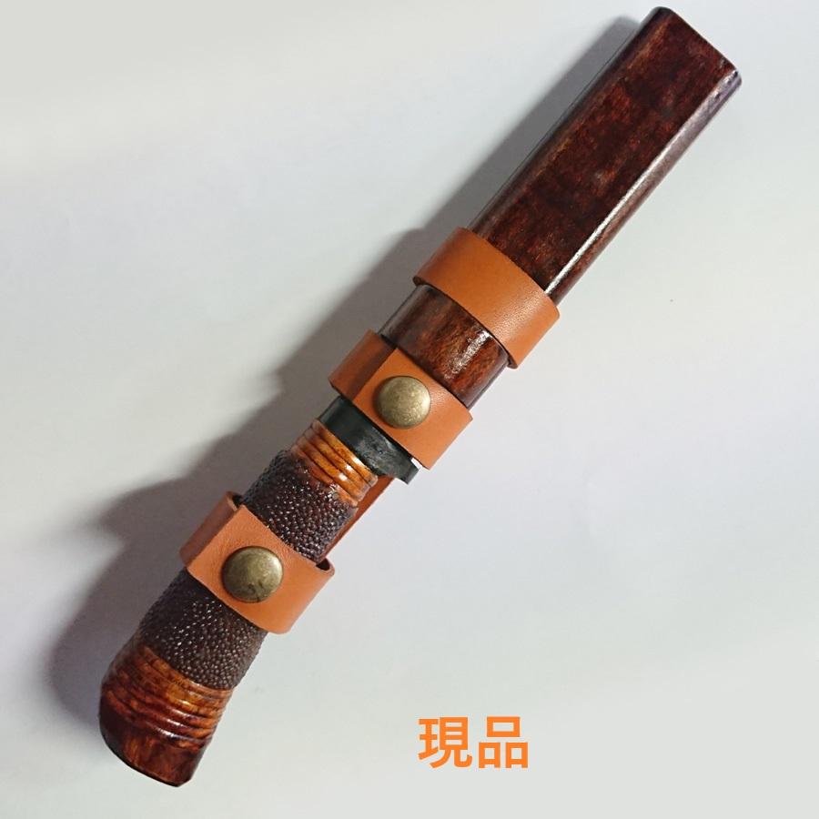 販売済です」訳あり（錆）佐治武士 山野小刀型 ナイフ サメ 刃長
