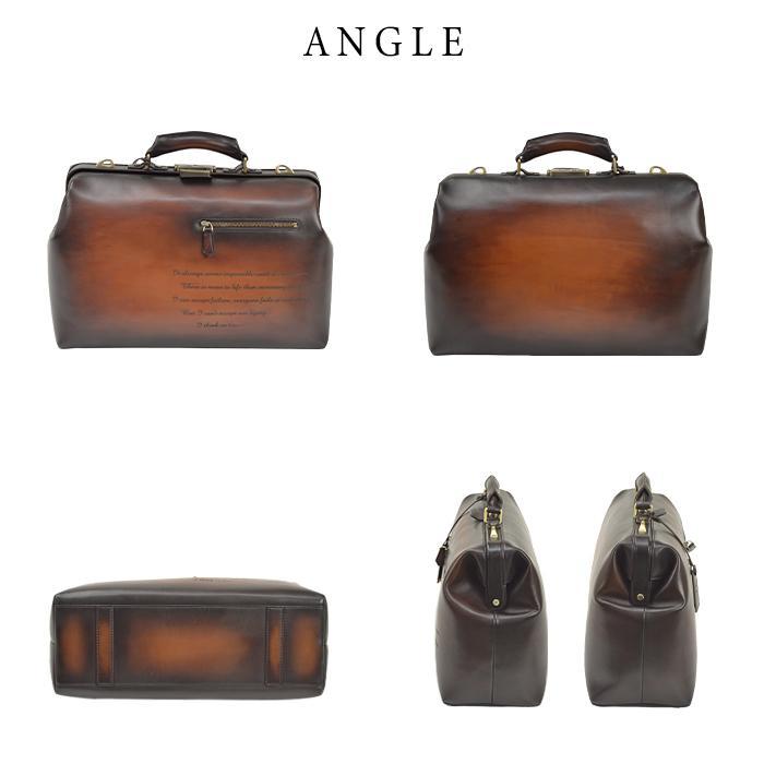 ダレスバッグ 本革 a4 メンズ ボストンバッグ 2way 鍵付き 【Bespoke Various Design Studio】 KBN10434の画像