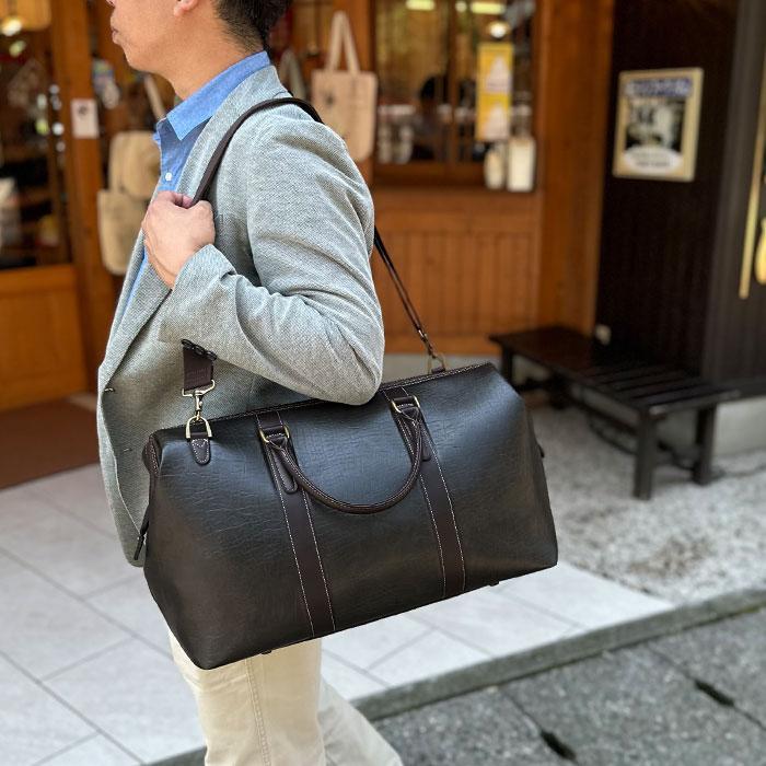 ボストンバッグ 旅行バッグ メンズ 約20l 1泊 2way 旅行 出張 ゴルフ