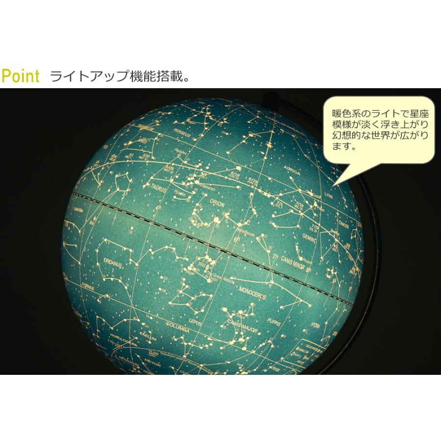 天球儀 星座 光る ライト付き おしゃれ 英語表記 インテリア 天文 星