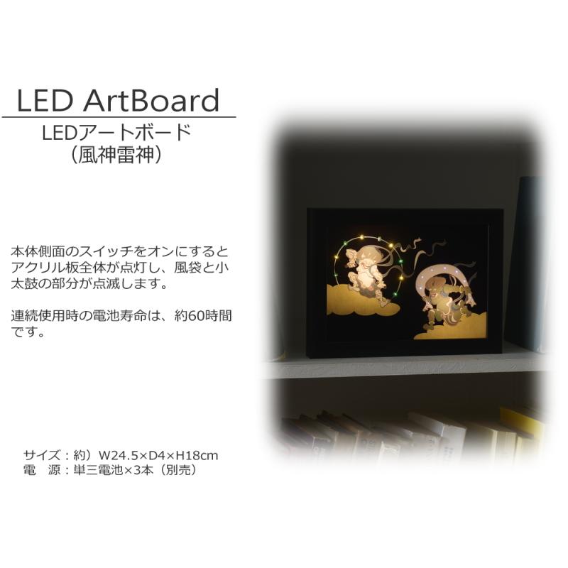 アートパネル LED 光る 電池式 パネル ボード キャンバス おしゃれ