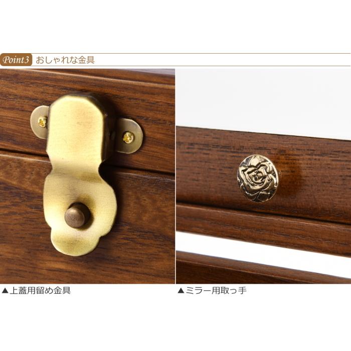 化粧品収納ボックス 化粧鏡付きメイクボックス 木製 引き出し ワニ紋 おしゃ^ Amazon.co.jp: メイクボックス コスメボックス コスメ収納 化粧