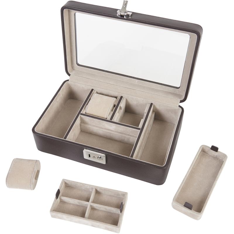 アクセサリーケース ボックス メンズ 小物入れ 収納ケース 鍵付き 蓋