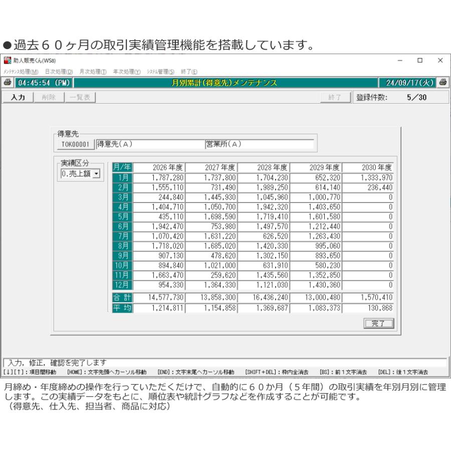 販売管理システム Windows版 売上管理 仕入管理 在庫管理 インボイス