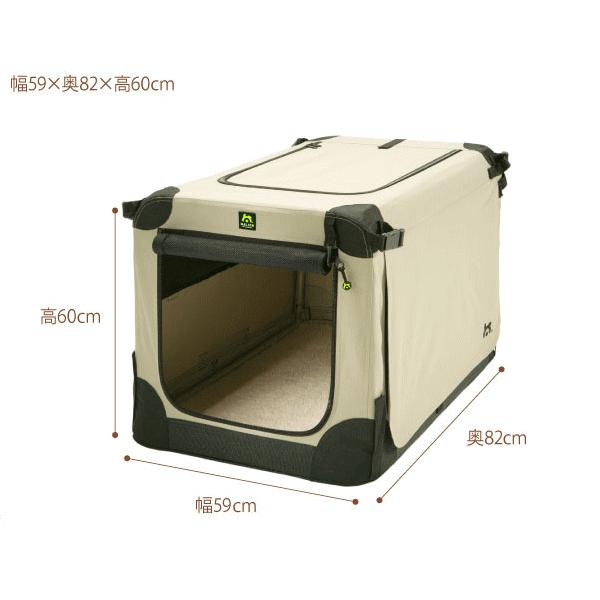 ペットキャリーバッグ 折りたたみ式 中型犬用 約