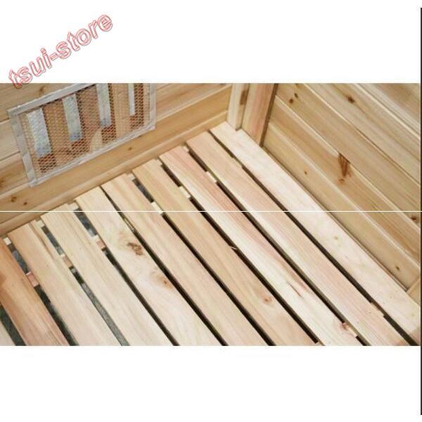 豪華別荘 丈夫 ペットハウス 犬舎 犬小屋 ハウス おうち 屋外 庭用 炭化板 メタセコイア製品 防水 ドア 窓 日よけボード 通気性 耐磨耗 掃除が簡単 