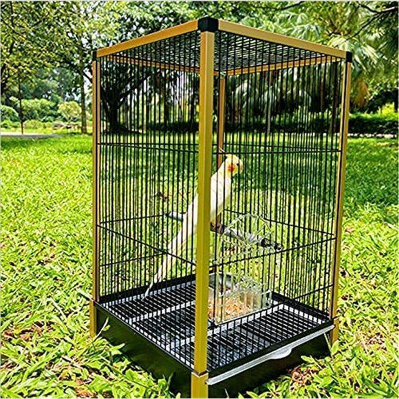 鳥かご バードケージ 鳥ケージ 組立式 豪華ケージ 鳥小屋 掃除しやすい 文鳥 中小型鳥向き 基本屋根 .X.XCM 掃除しやすい 商品情報
