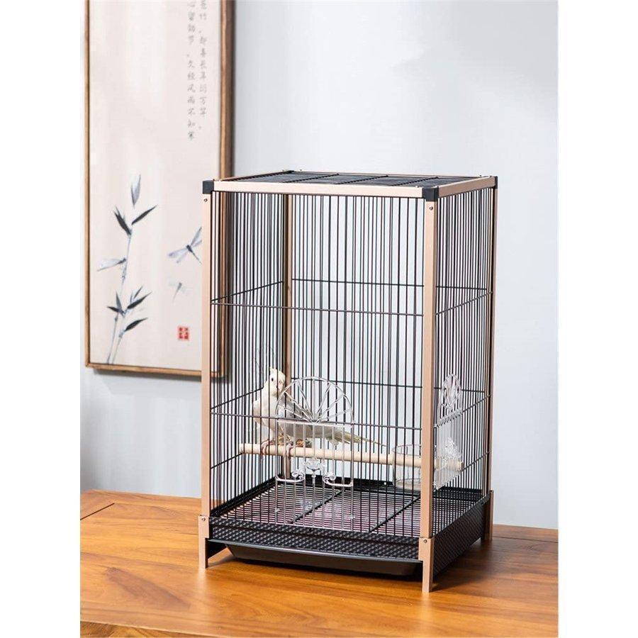 鳥かご バードケージ 鳥ケージ 組立式 豪華ケージ 鳥小屋 掃除しやすい 文鳥 中小型鳥向き 基本屋根 .X.XCM 掃除しやすい 商品情報