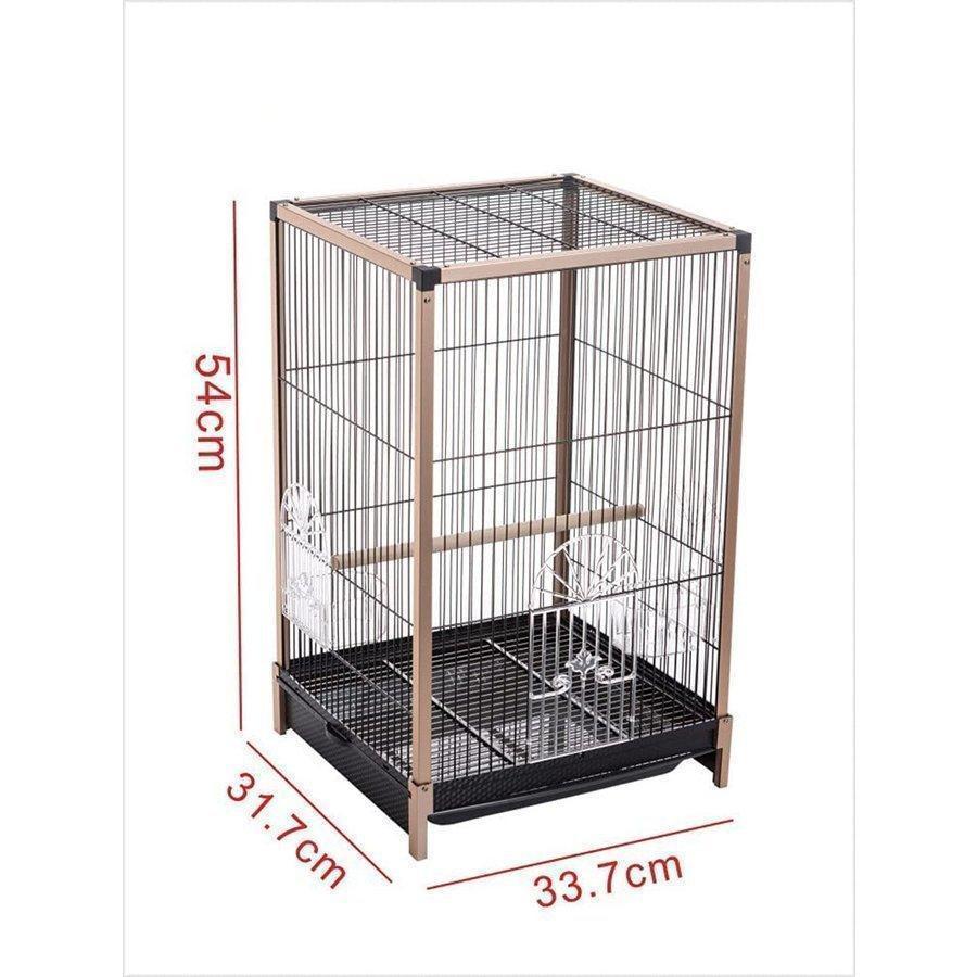 鳥かご バードケージ 鳥ケージ 組立式 豪華ケージ 鳥小屋 掃除しやすい 文鳥 中小型鳥向き 基本屋根 .X.XCM 掃除しやすい 商品情報