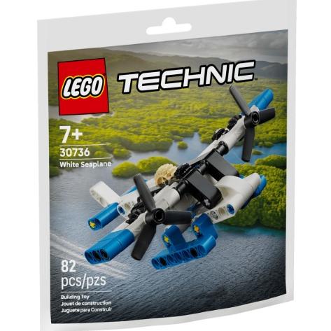 LEGO（レゴ） テクニック 白い水上飛行機 LEGO White Seaplane 30736 