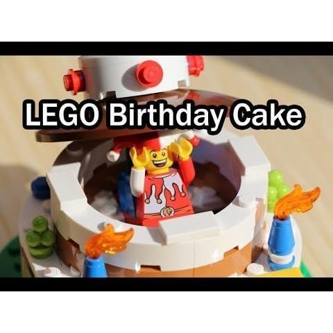 LEGO（レゴ） バースデーケーキ Birthday Decoration Cake 40153 