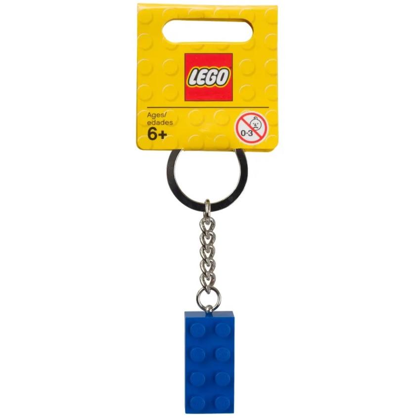 レゴ ブロック キーリング ブルー LEGO Brick Key Ring Blue 850152 :850152:ついばみ商店 - 通販