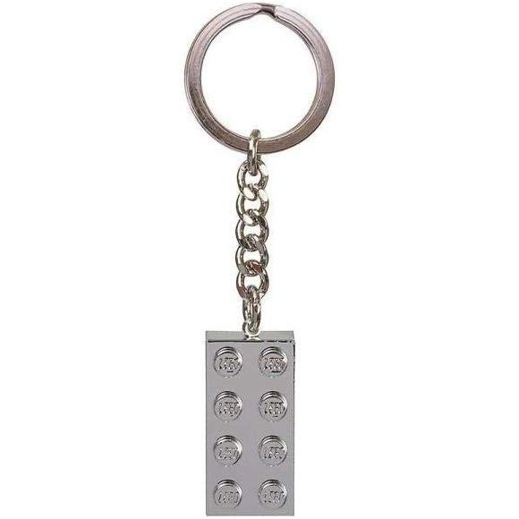 LEGO レゴ ブロック キーリング シルバー Brick Key Ring Silver LEGO レゴ ブロック キーリング シルバー Brick Key Ring Silver