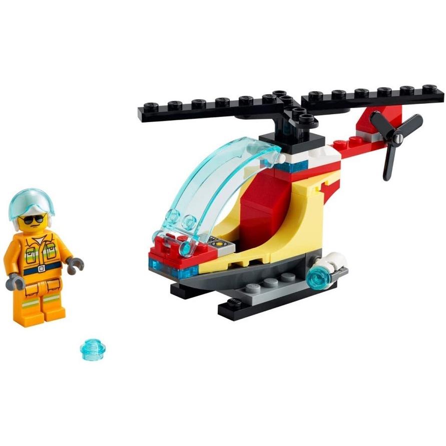 LEGO（レゴ） シティ 消防ヘリコプター LEGO CITY Fire helicopter 30566 : ついばみ商店 - 通販 ...
