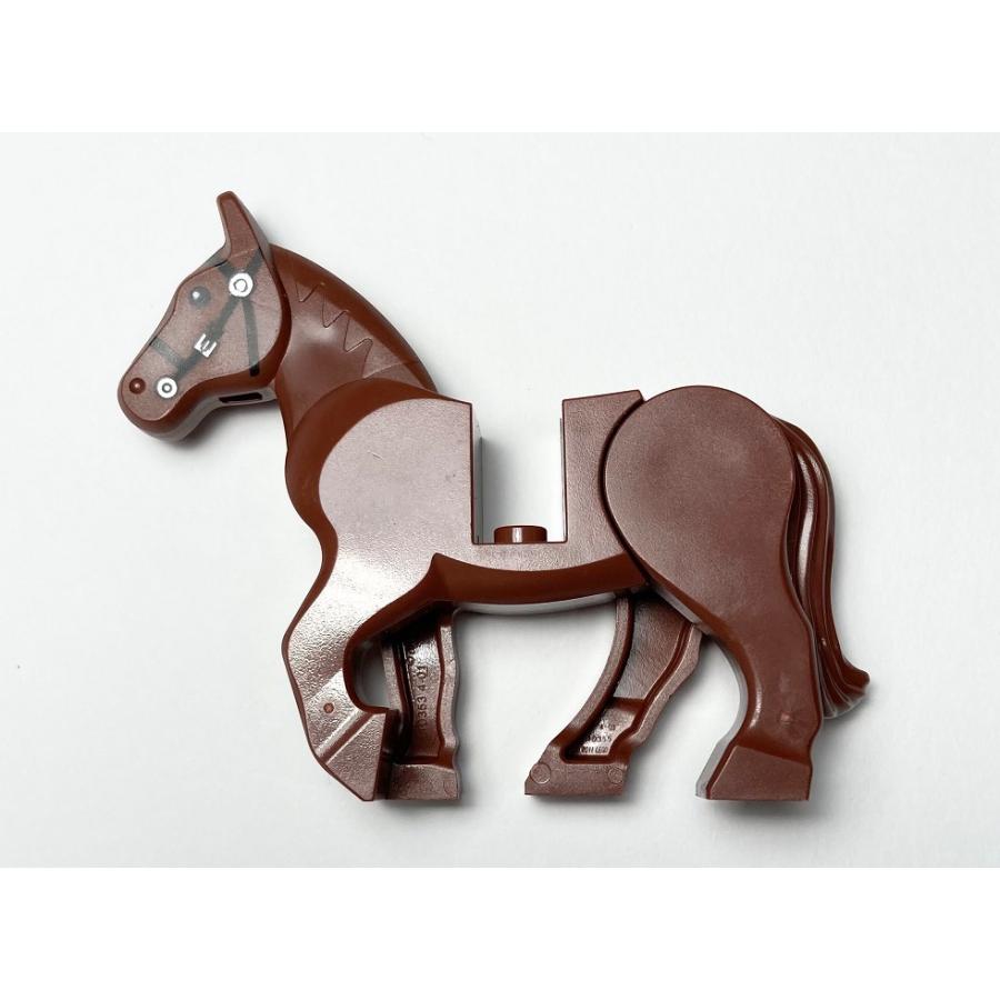 LEGO（レゴ） 茶色の馬 ミニフィギュア LEGO Brown horse : ついばみ