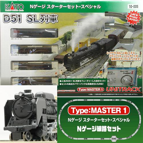 Kato 10 005 Katoスターターセットスペシャル D51 Sl列車セット Www Computechcorp Com