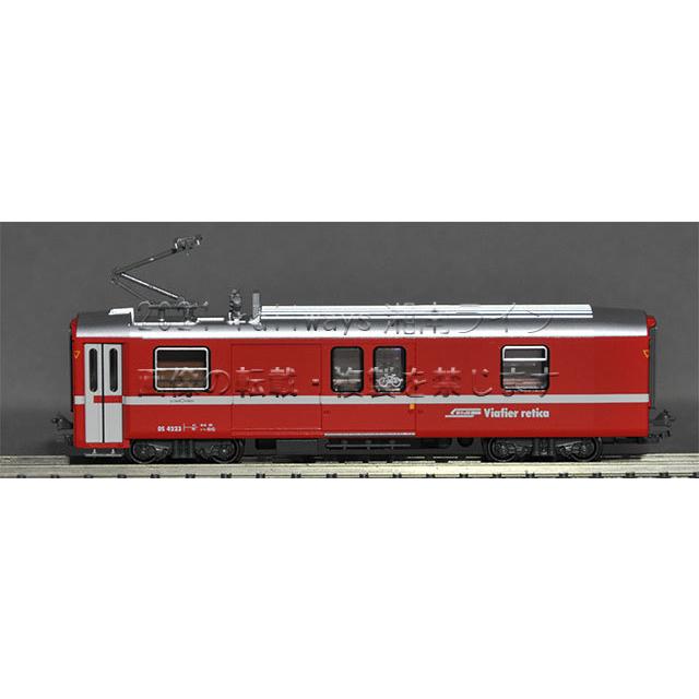 KATO レーティッシュ鉄道〈ベルニナ急行(新ロゴ)〉増結+電源荷物車DS