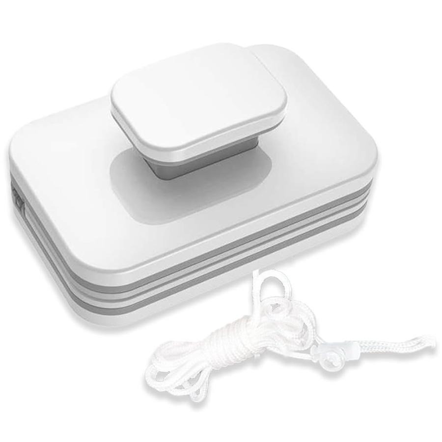 SALUDABLE ガラスクリーナー 窓掃除 マグネット ワイパー 窓拭き 両面 窓ガラス 掃除 (単品)（Yahoo!・ついてる商店）