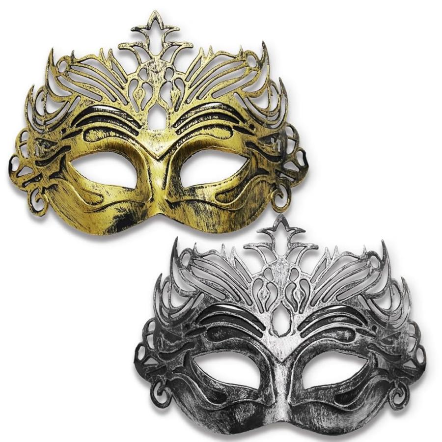 SALUDABLE] 仮面 ベネチアンマスク 舞踏会 コスプレ マスカレード