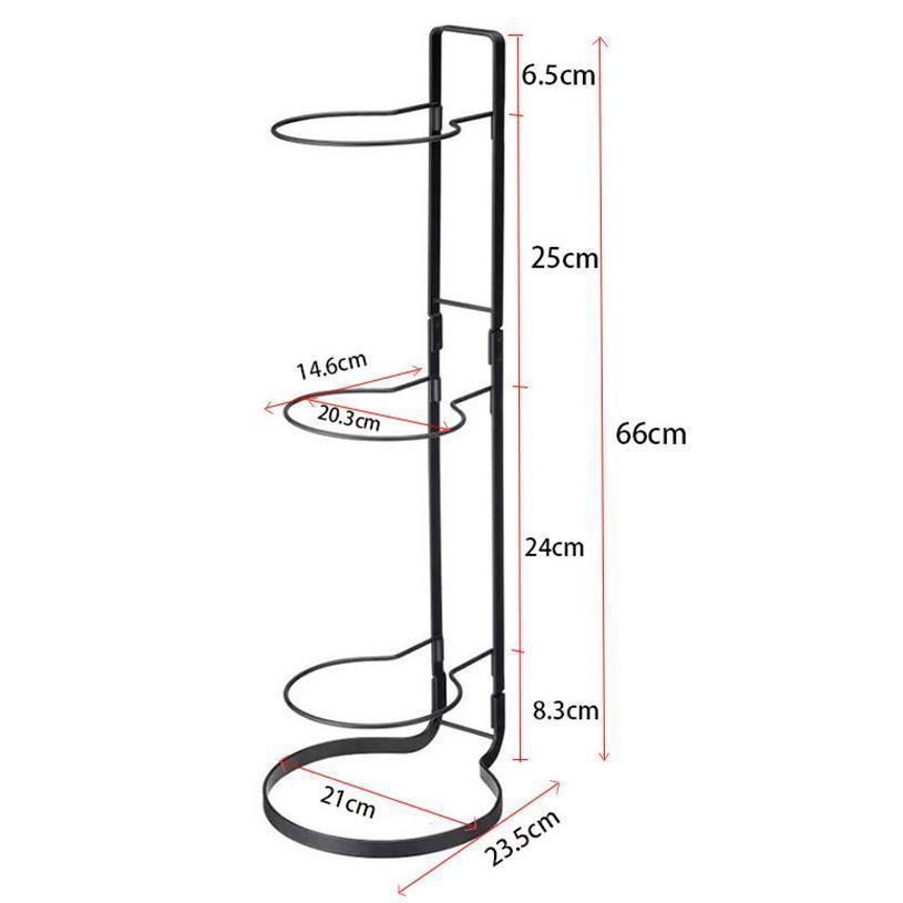 ボールスタンド タワー ブラック サッカー バスケ ボール ツリー 収納 ラック 飾る 台 スタンド ホルダー コンパクト 軽量 持ち運び p212547827063辻由ストア 通販