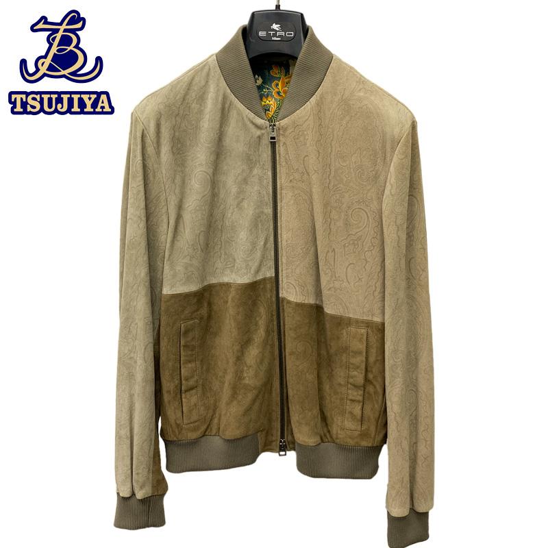 ETRO（エトロ） 新品同様 美品 ペイズリー柄パッチワークブルゾン 