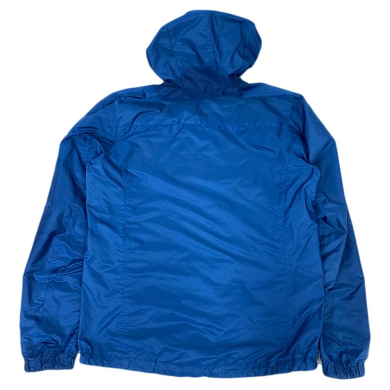 PRADA プラダ ナイロン パーカー ブルゾン ネイビー ブルー #50 中古AB