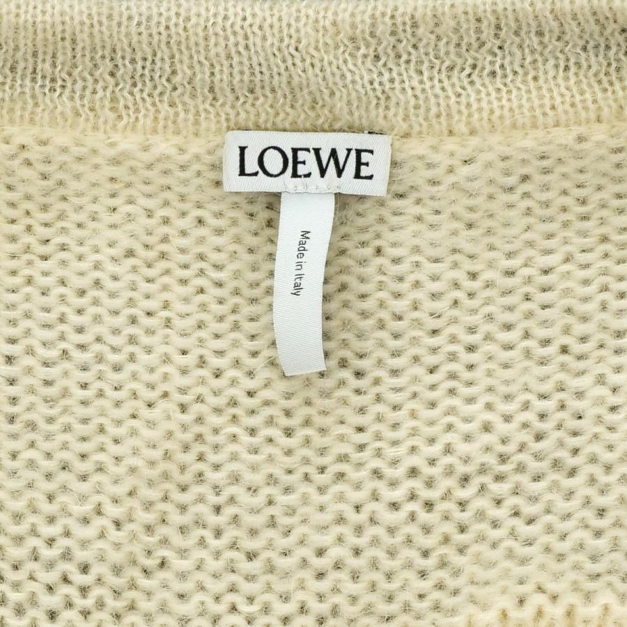 LOEWE オフホワイト カーディガン LOEWE アイボリー