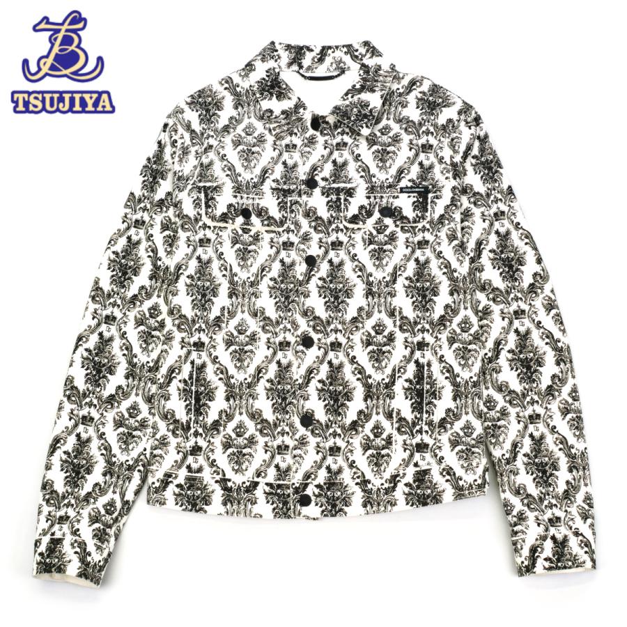 DOLCE＆GABBANAジャケット DOLCE & GABBANA Jacket Green Cotton DG Love Blouson Coat IT52/US42