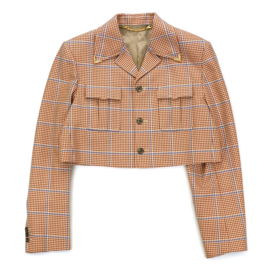 GUCCI（グッチ） 中古A GUCCI ショートジャケット 702520 千鳥格子