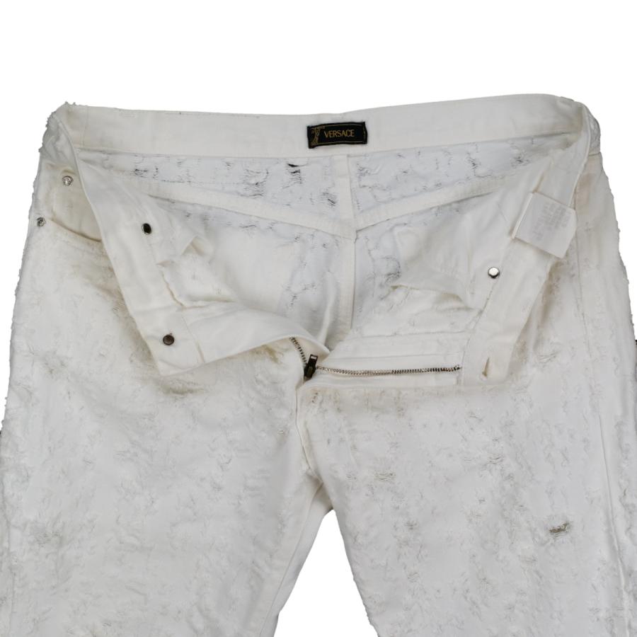 VERSACE ヴェルサーチ ダメージ加工デニムパンツ メンズ サイズ50  