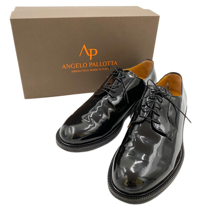 中古A ANGELO PALLOTTA アンジェロ パロッタ エナメル シューズ #44 
