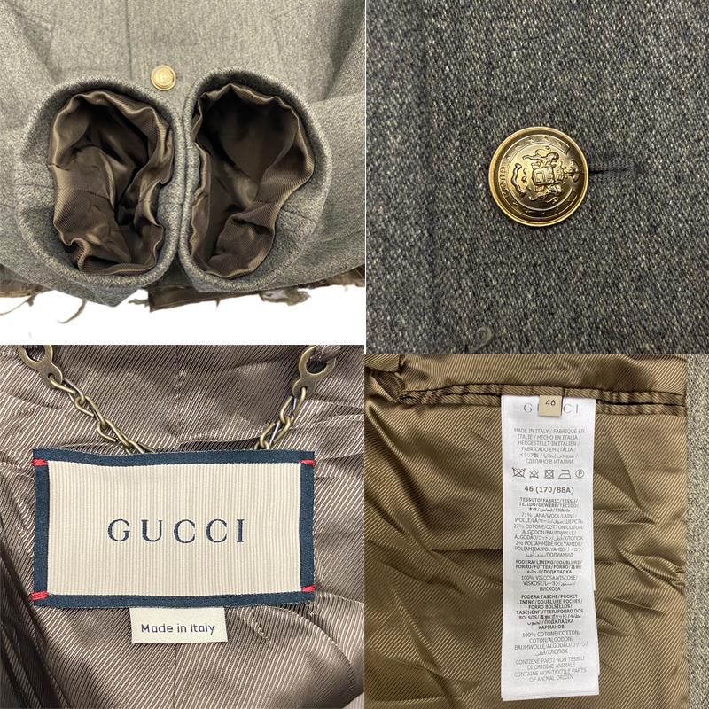 GUCCI（グッチ） 中古AB GUCCI カットオフジャケット 720440 メンズ