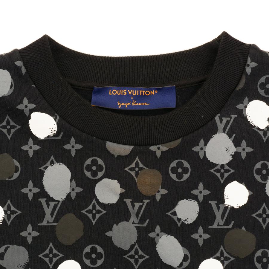 Louis Vuitton × 草間彌生　コラボ スウェット M LOUIS VUITTON】ルイヴィトン『草間彌生 ドットモノグラム スウェット