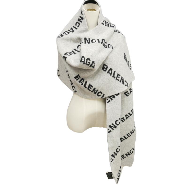BALENCIAGA（バレンシアガ） 中古AB BALENCIAGA ストール ブラック