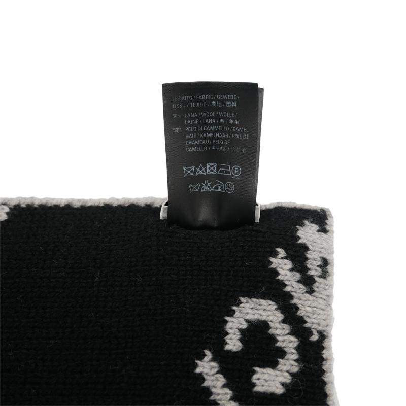 BALENCIAGA（バレンシアガ） 中古AB BALENCIAGA ストール ブラック