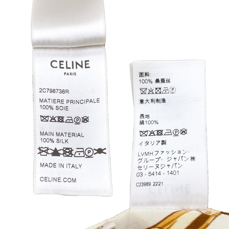 CELINE（セリーヌ） 中古AB シルクシャツ ラヴァリエールクレープド 