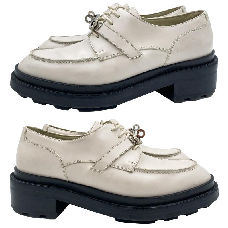 HERMES（エルメス） 中古AB HERMES ローファー ダービー ファースト 