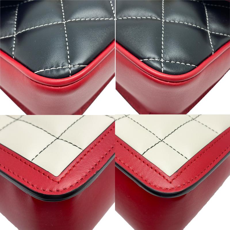 GUCCI ◇大幅値下げ！☆ほぼ美品☆ グッチ キルティングミニショルダー 