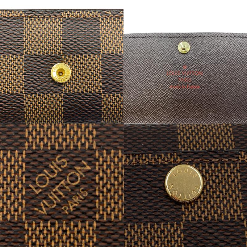 ★美品★LouisVuitton ルイヴィトン　ミュルティクレ6　N62630　6連キーケース　ダミエ　ブラウン　新品同様【辻屋質店B2352】｜tsuji678-2020｜06