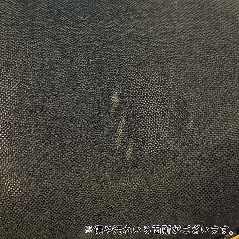 中古B HERMES エルメス ヴィンテージ オーバル パーティバッグ グレー×ゴールド Sマーク刻印 辻屋質店B2373_8