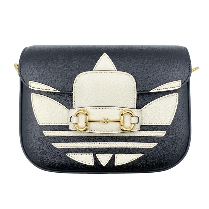 GUCCI ☆値下げ！美品☆GUCCI グッチ アディダスコラボ ホースビット 