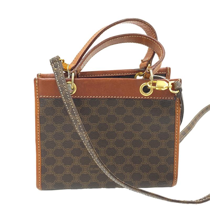 CELINE ☆値下げ！☆CELINE セリーヌ マガダム ミニショルダーバッグ 